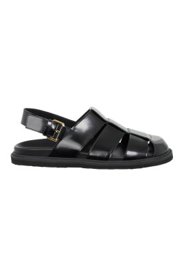 adjustable-strap-sandals-solid-color
