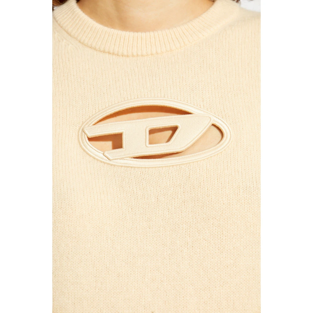 Diesel Top M-Argarin-Ss Beige Dames