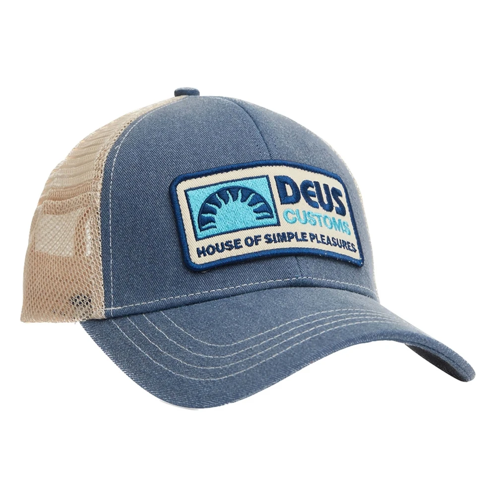 Deus Ex Machina Melodies Trucker Cap Blue Heren