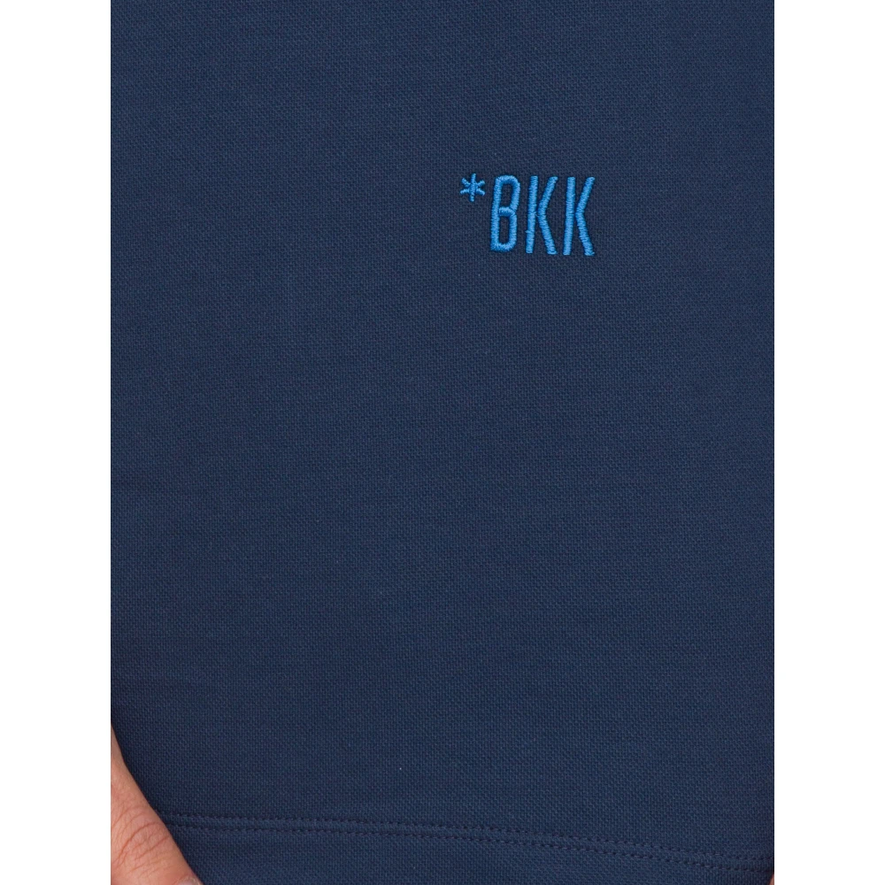Bikkembergs Klassiek Polo Shirt voor Heren Blue Heren