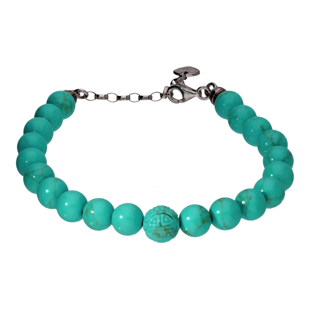 Thomas Sabo Women's Turquoise/Silver Imitation Sterling Bracelet