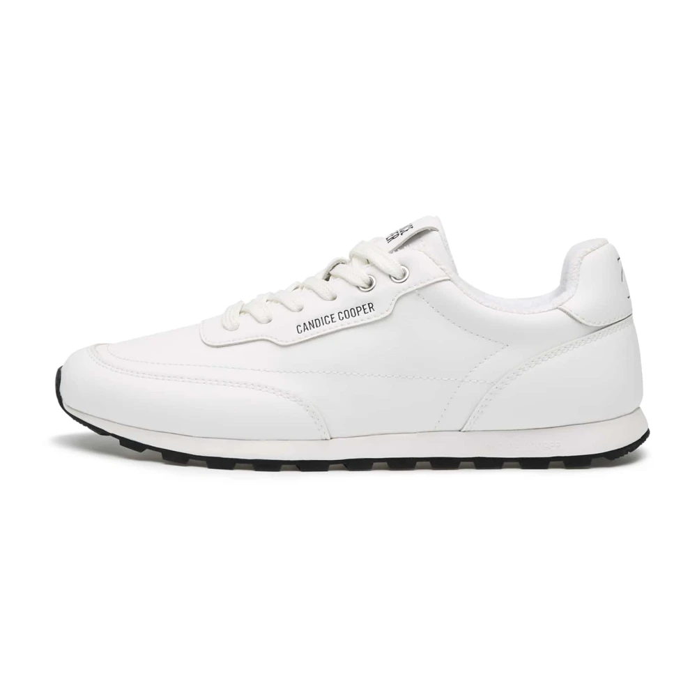 Candice Cooper Faux leather sneakers Plume. Dames Schoenen Wit