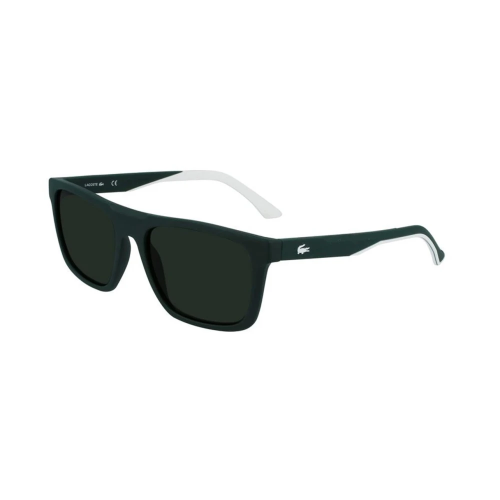 Lacoste Men's Green Sunglasses, 56 Mm, Square Sunglasses