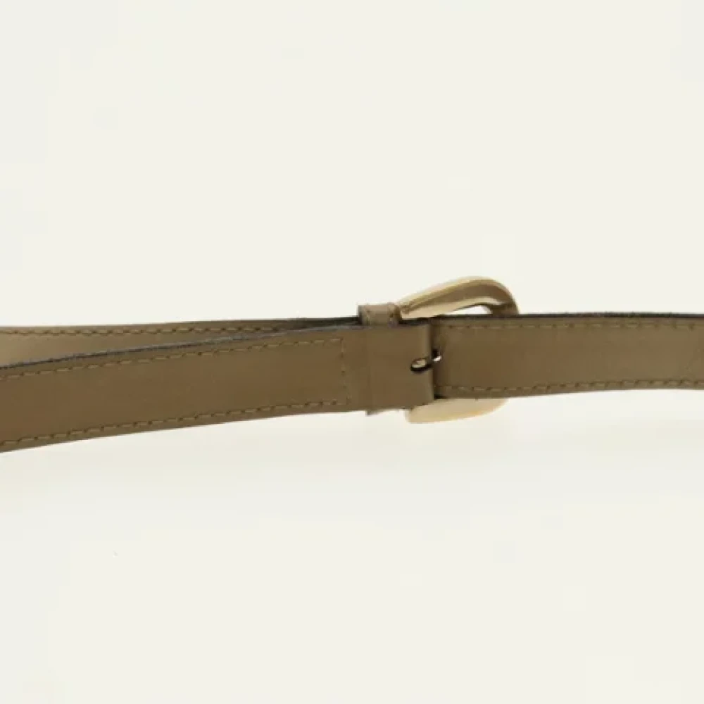 Gucci Vintage Pre-owned Canvas gucci-bags Yellow Dames
