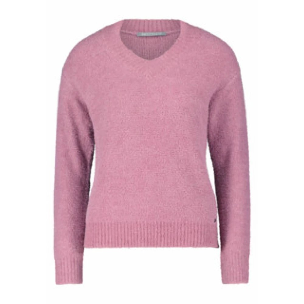 Betty Barclay Paarse Ronde Hals Trui Pink Dames