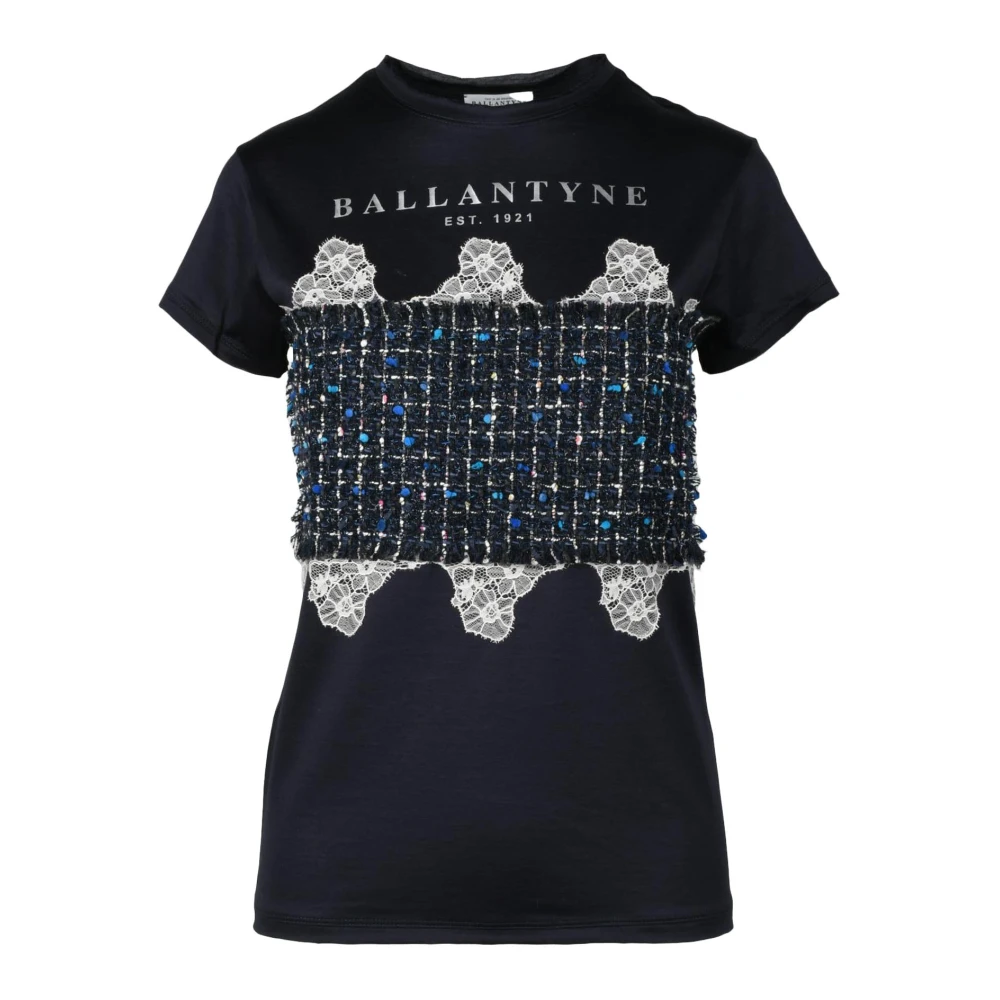 Ballantyne Katoenen T-shirt Blue Dames