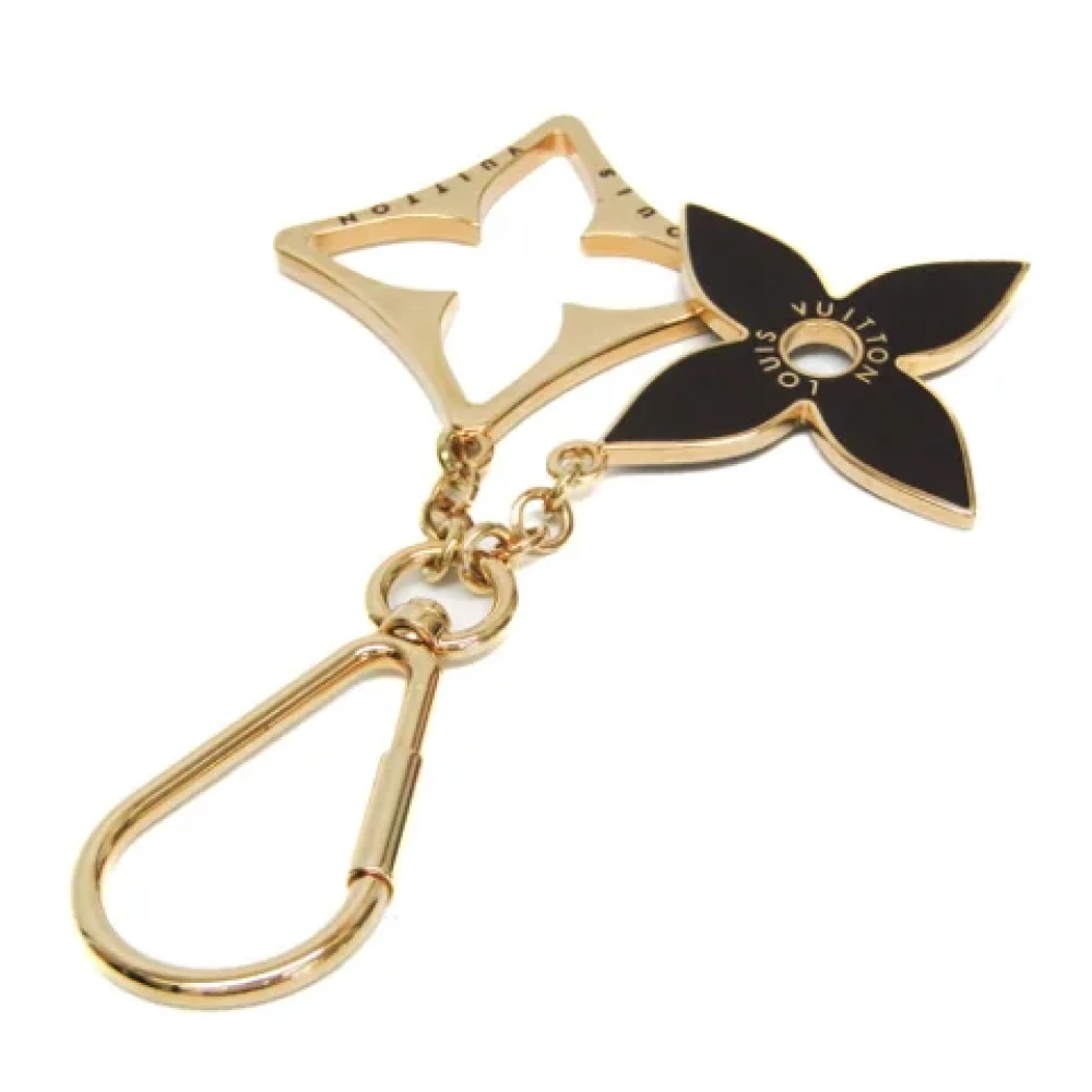 Louis Vuitton Vintage Pre-owned Metal key-holders Yellow Dames