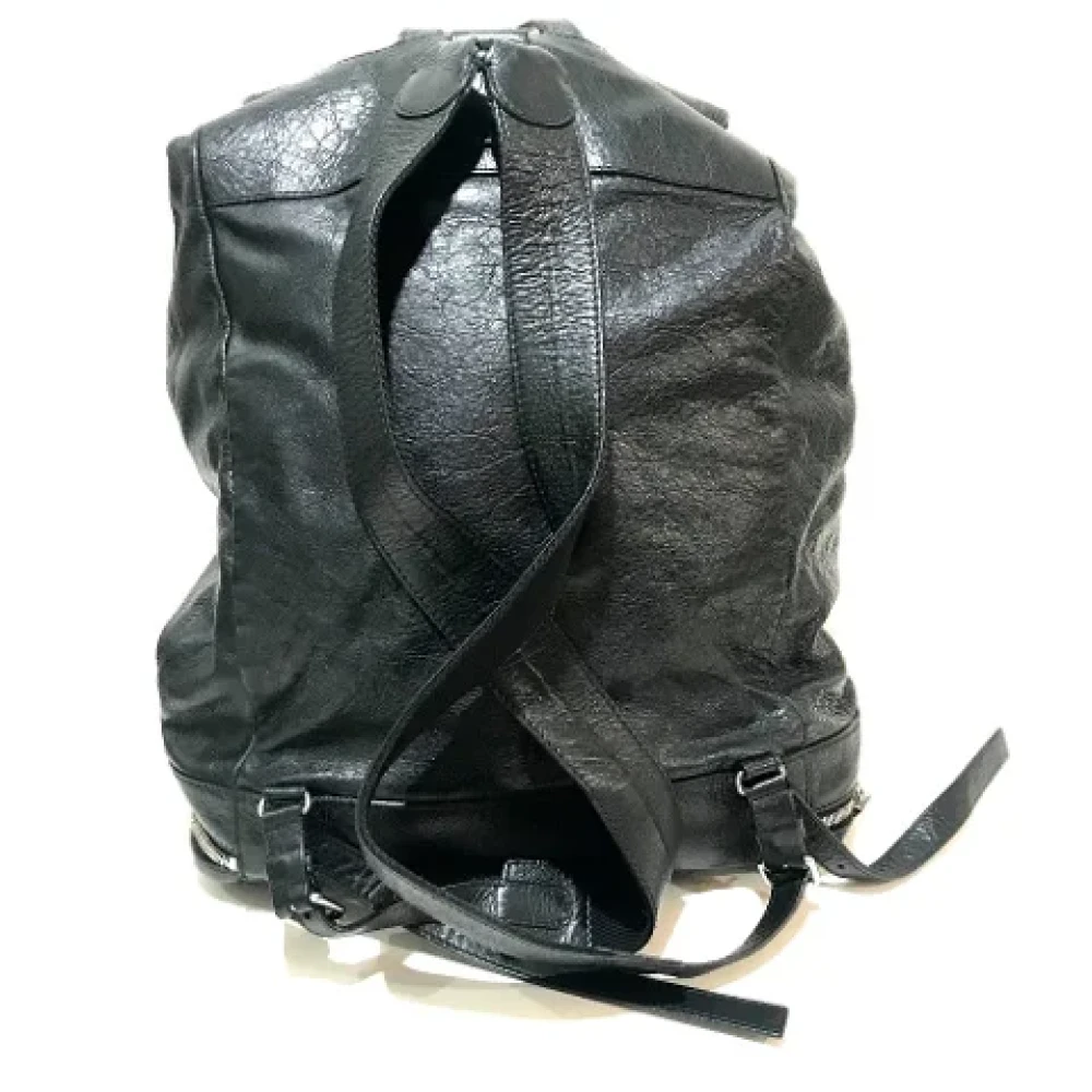Balenciaga Vintage Pre-owned Leather balenciaga-bags Black Dames