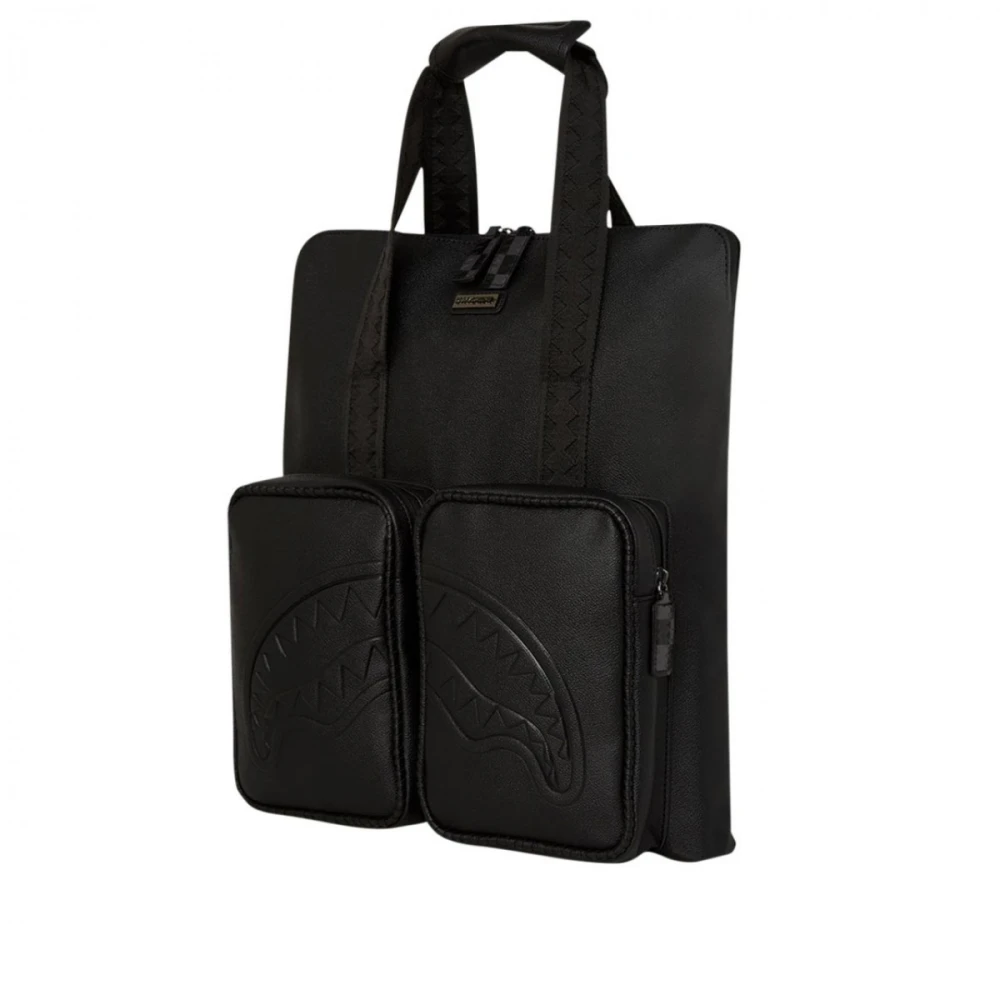 Sprayground Geëmbosseerde kernrugzak Black Unisex