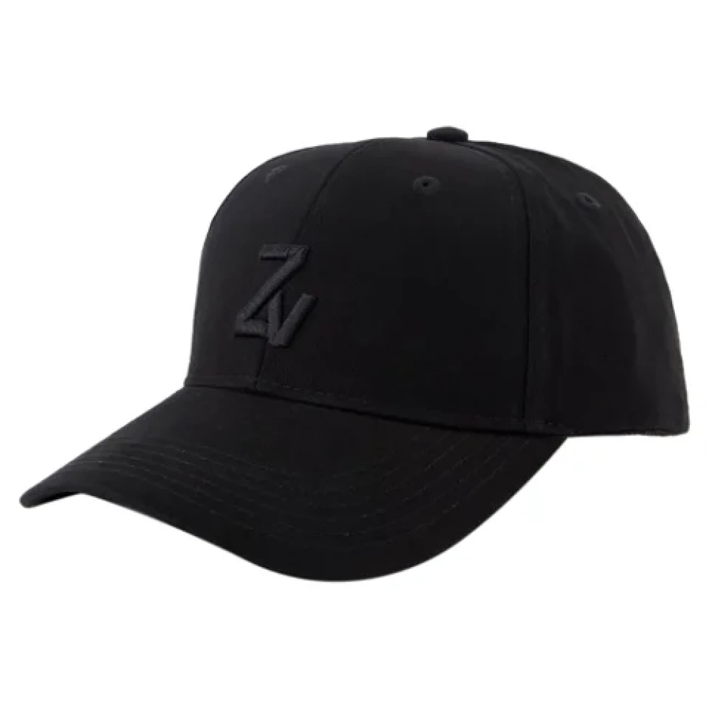 Zadig & Voltaire Cotton hats Black Dames