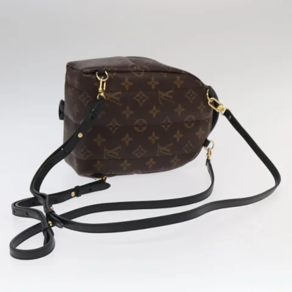 Louis Vuitton Vintage Pre-owned Canvas backpacks Brown Dames