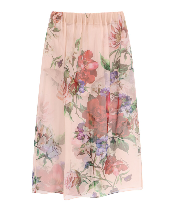 jupe-midi-en-soie-rose-a-taille-elastique