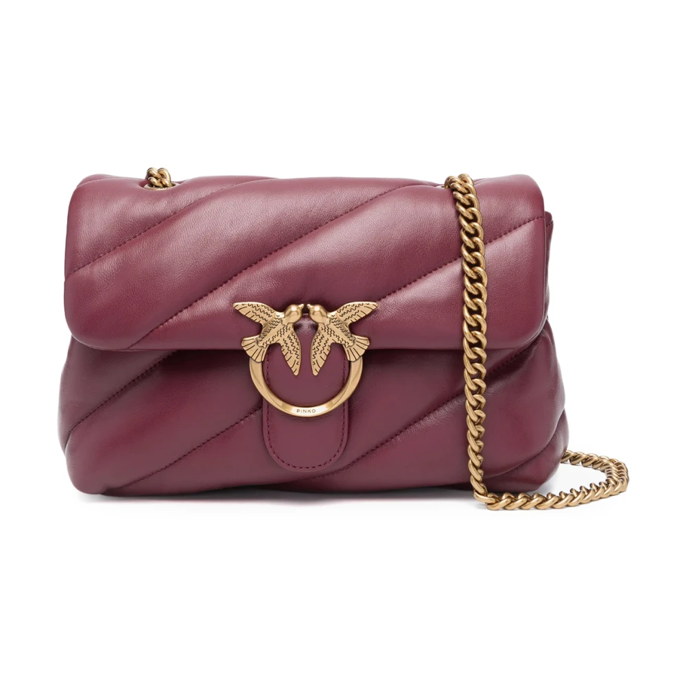 Pinko , Shoulder Bags, Female, Purple, One Size, Shoulder Bags