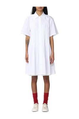 robe-chemise-en-popeline-blanche