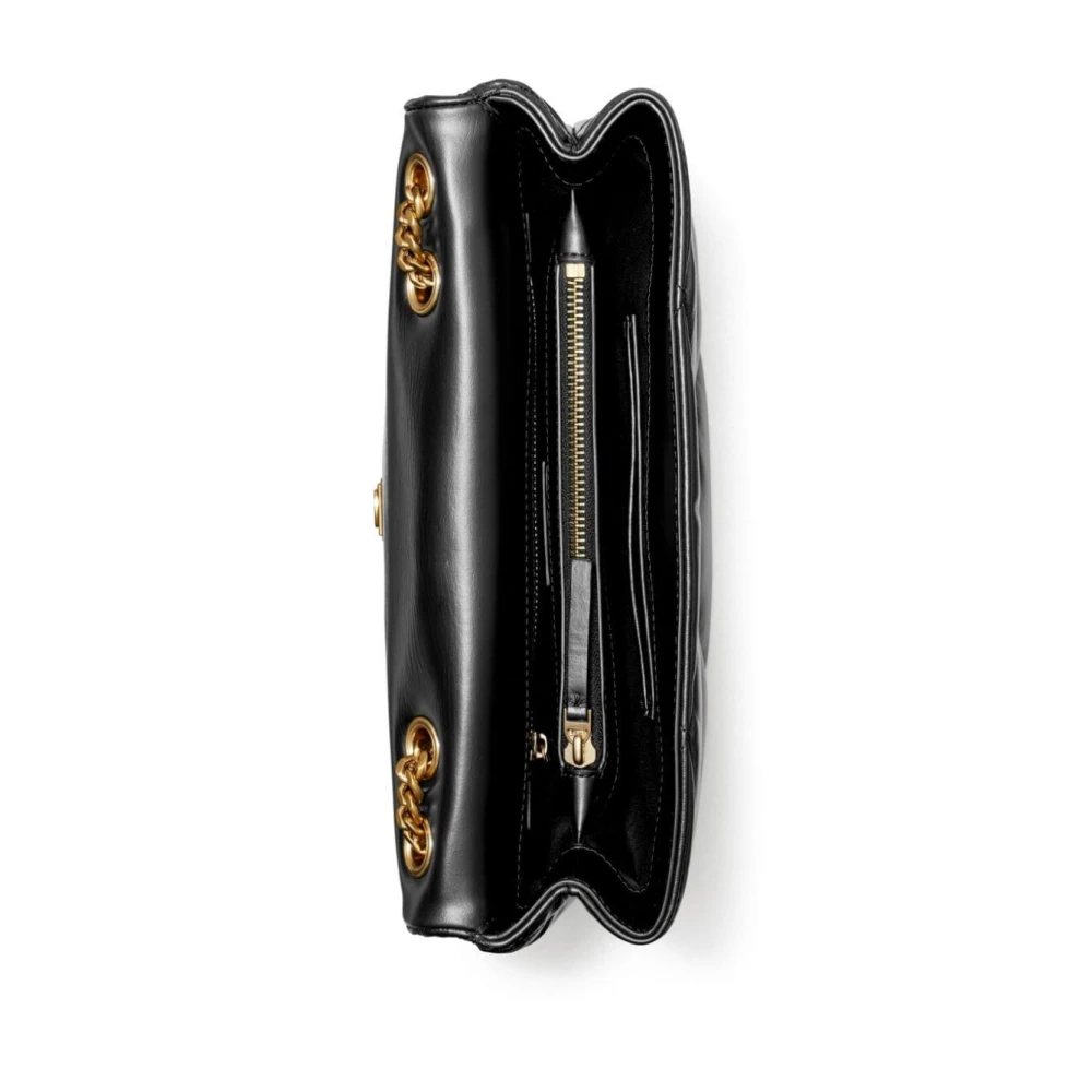 TORY BURCH Diamond Quilt Convertible Schoudertas Black Dames
