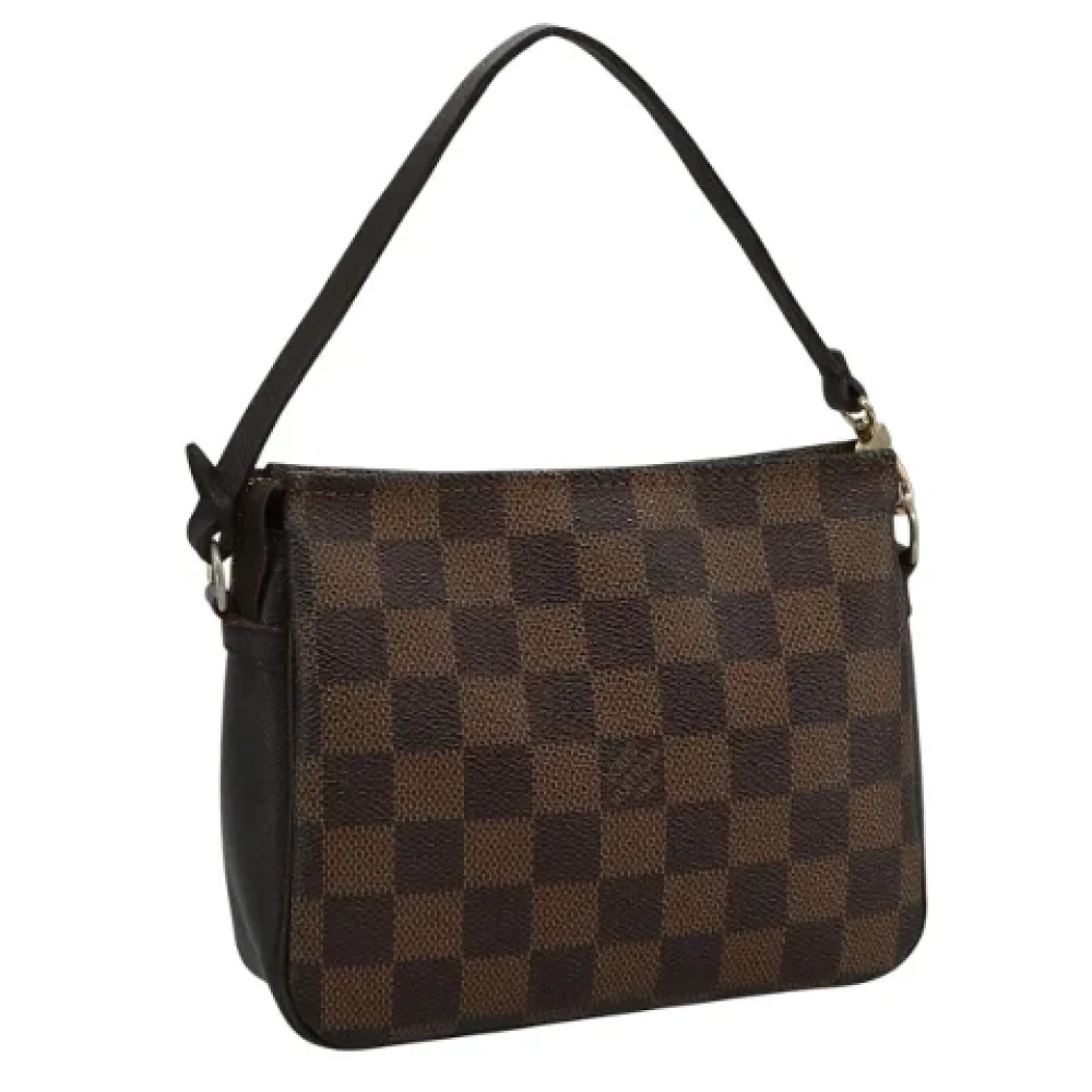 Louis Vuitton Vintage Pre-owned Canvas pouches Brown Dames