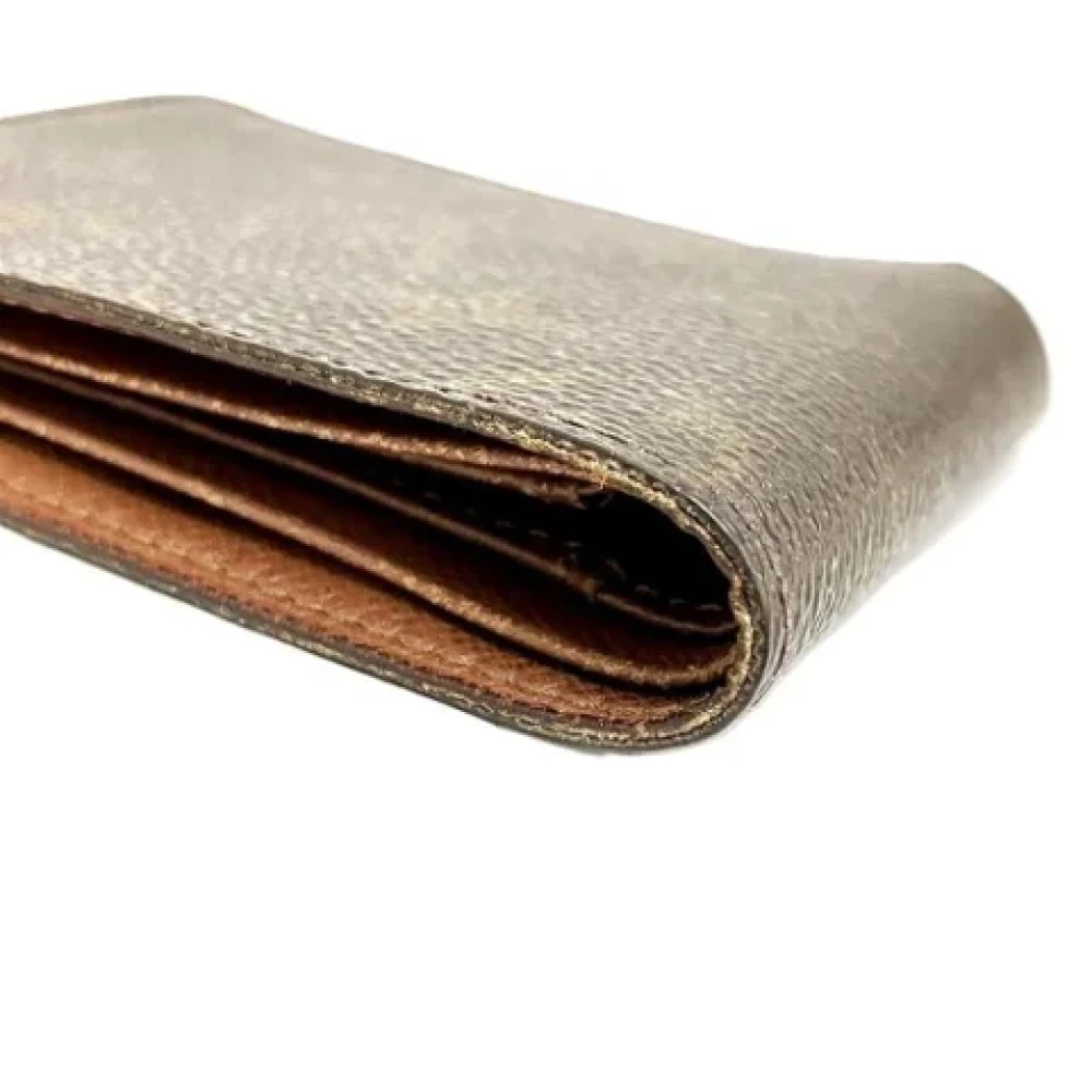 Louis Vuitton Vintage Pre-owned Canvas wallets Brown Dames