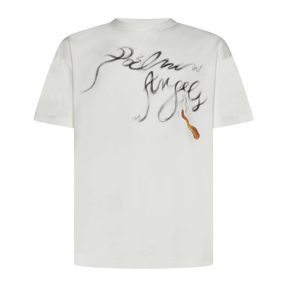 Palm Angels Mistige PA Tee Collectie White Heren