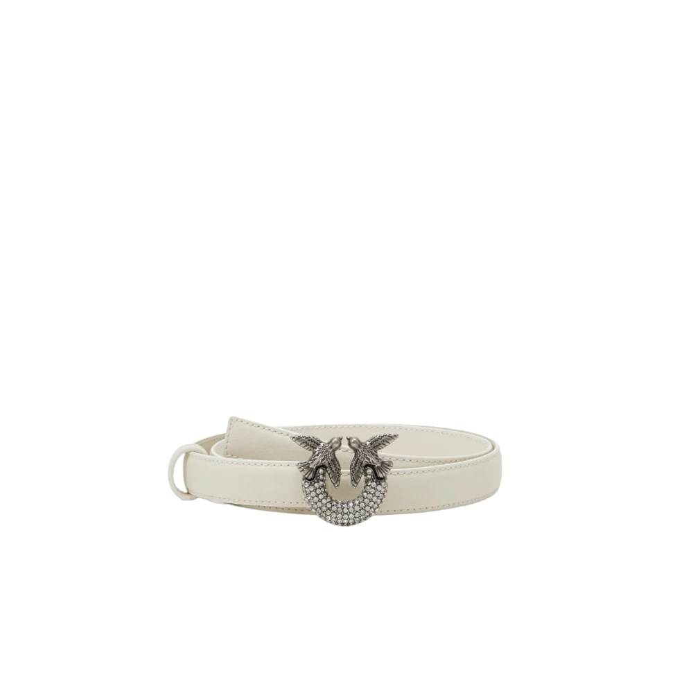 Pinko Women's White Stylish Belt Extra Small