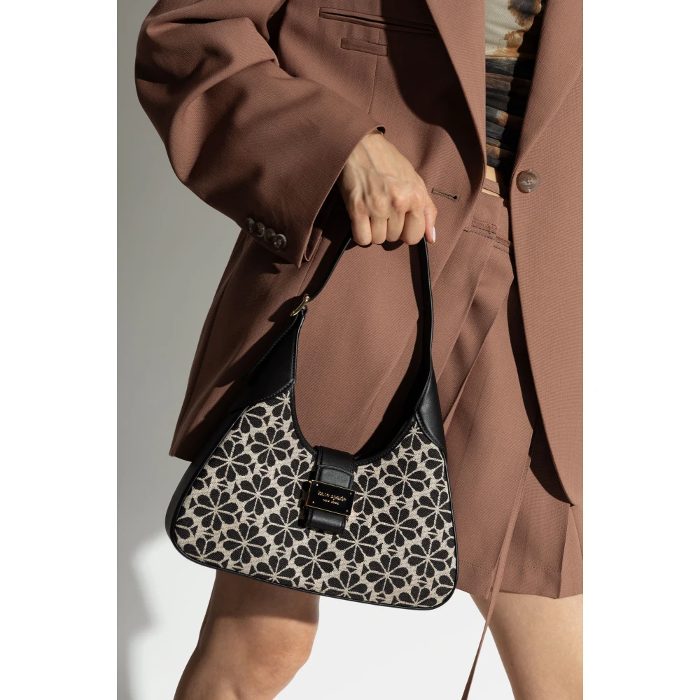 Kate Spade Schoudertas Spade Bloem Klein Black Dames