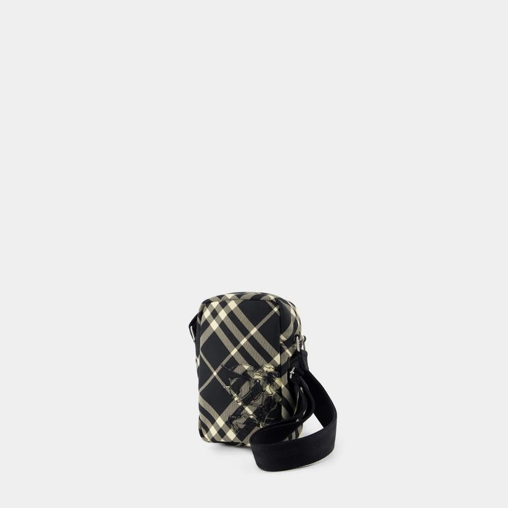 Burberry Zwarte Synthetische Crossbody Tas Black Unisex