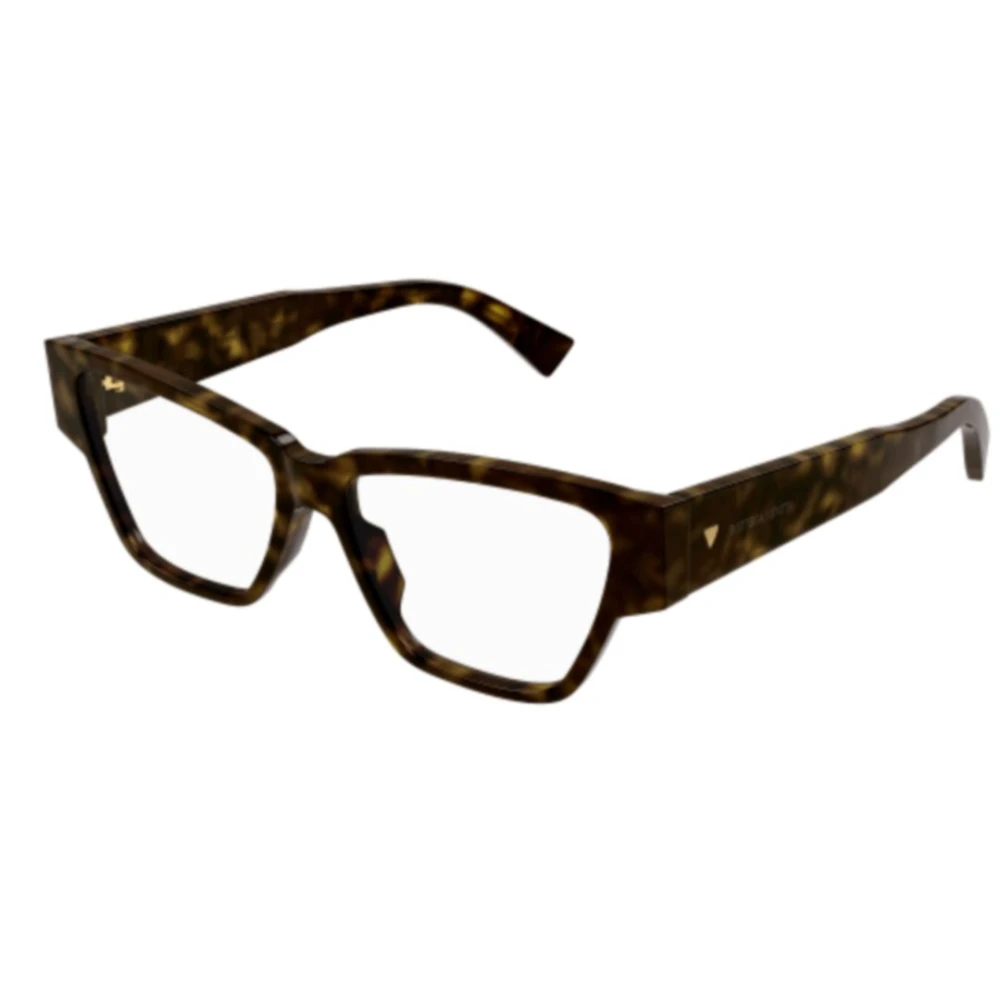 Bottega Veneta Unisex Brown Glasses, 55 Mm, Butterfly Eyeglasses