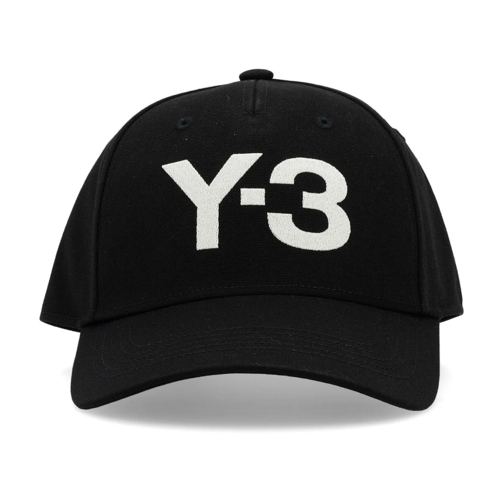 Y-3 Hats Black Heren