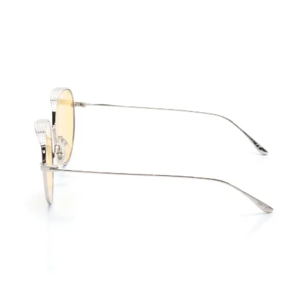 Jimmy Choo Pre-owned Metal sunglasses Gray Dames
