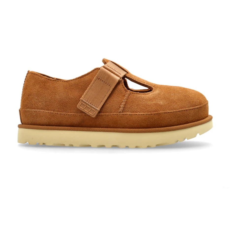 Ugg Brown Flat Shoes, Female, 7 Uk, Goldenstar Mary Jane