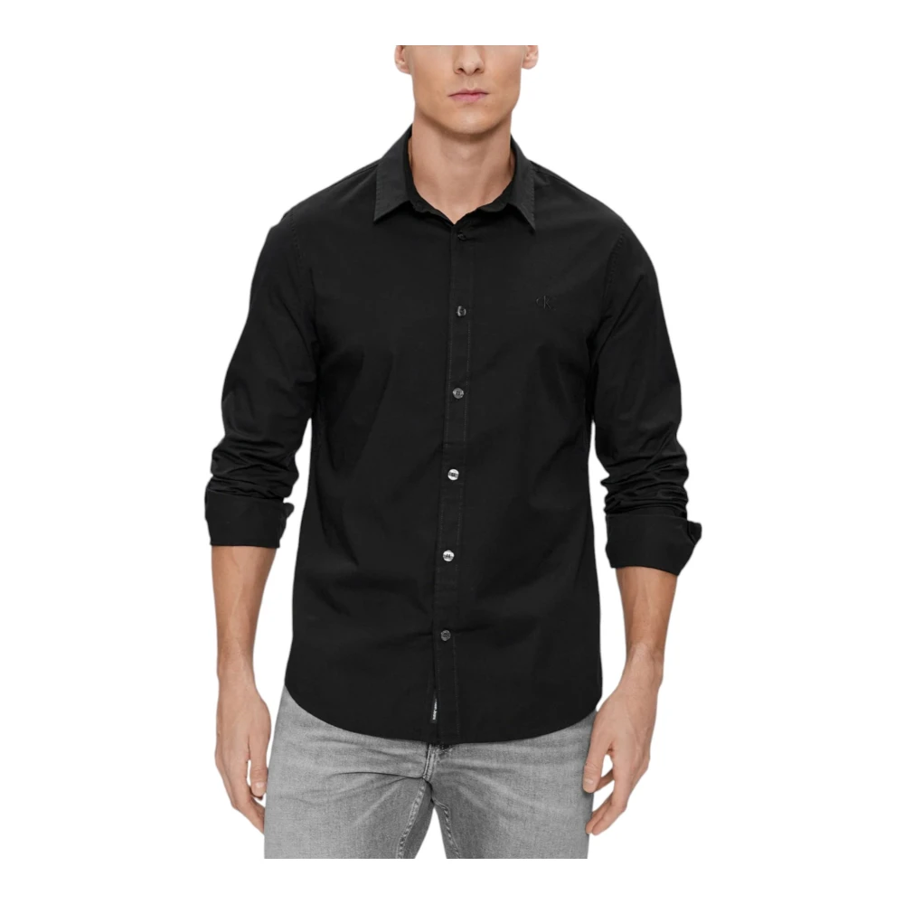 Calvin Klein Jeans Lange mouwen overhemd Black Heren