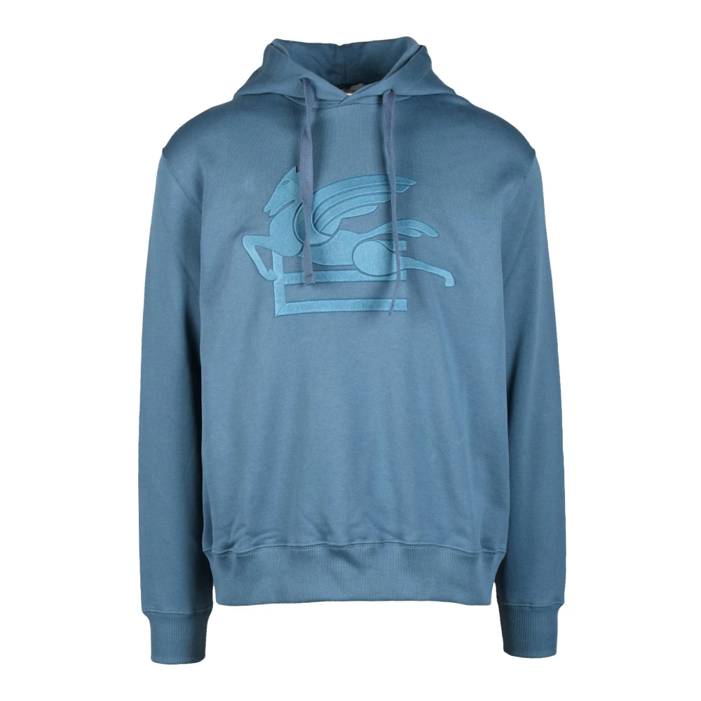 ETRO Sweatshirt Blue Heren