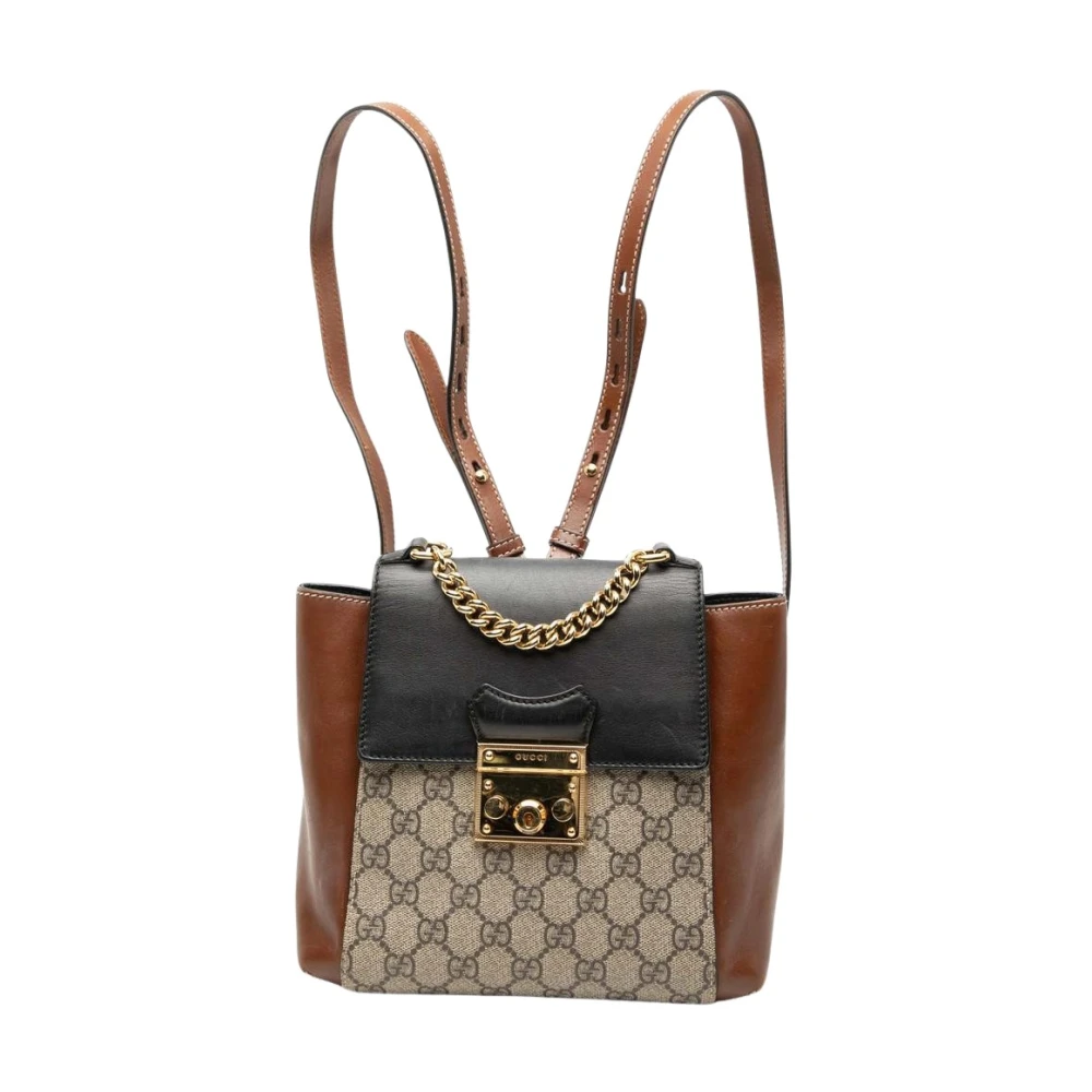 Gucci Vintage Donna Marrone Pre-Owned, Taglia Unica, Used,