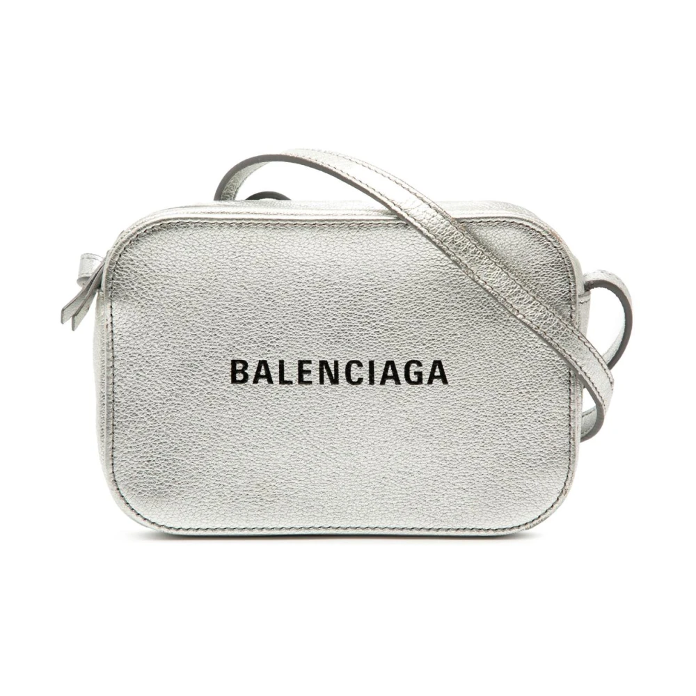 Balenciaga Vintage Women's Gray Pre-Owned Camera Bag