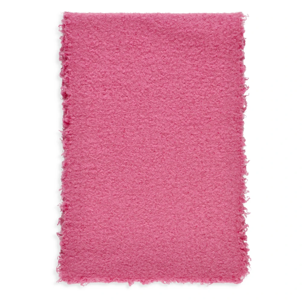 Faliero Sarti Fuchsia Wollen Sjaal voor Vrouwen Pink Dames