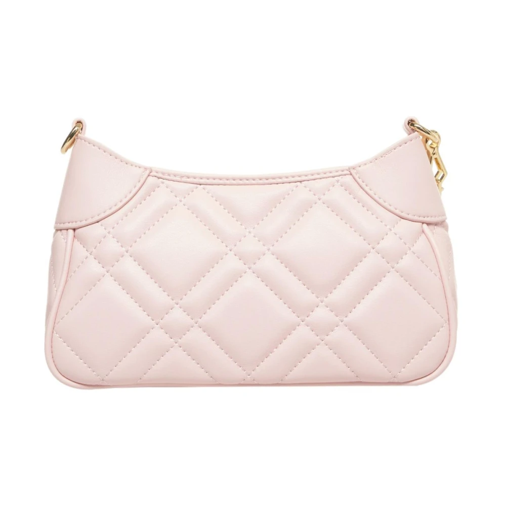Love Moschino Roze Gewatteerde Mini Schoudertas Pink Dames