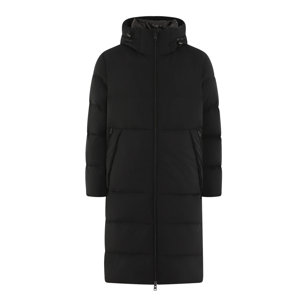 Woolrich Supreme Down Parka för män Black, Herr