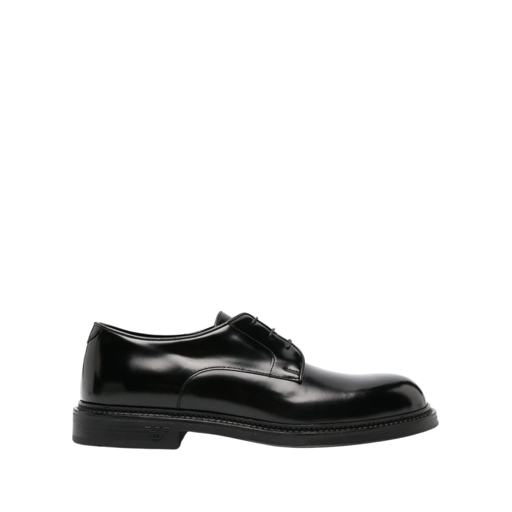 Emporio Armani , Herren, Schuhe, Schwarzk, 41 Eu