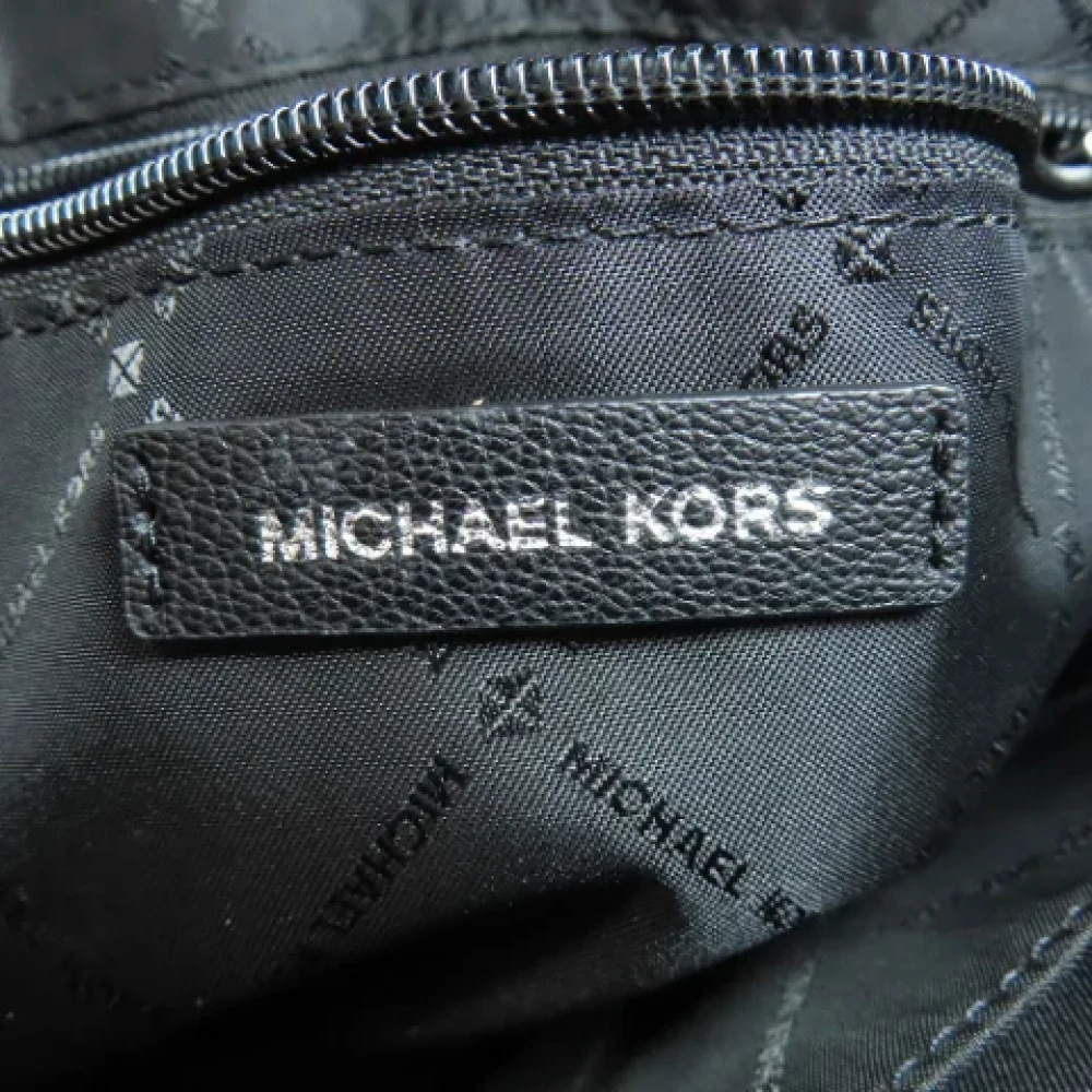 Michael Kors Pre-owned Canvas shoulder-bags Black Dames
