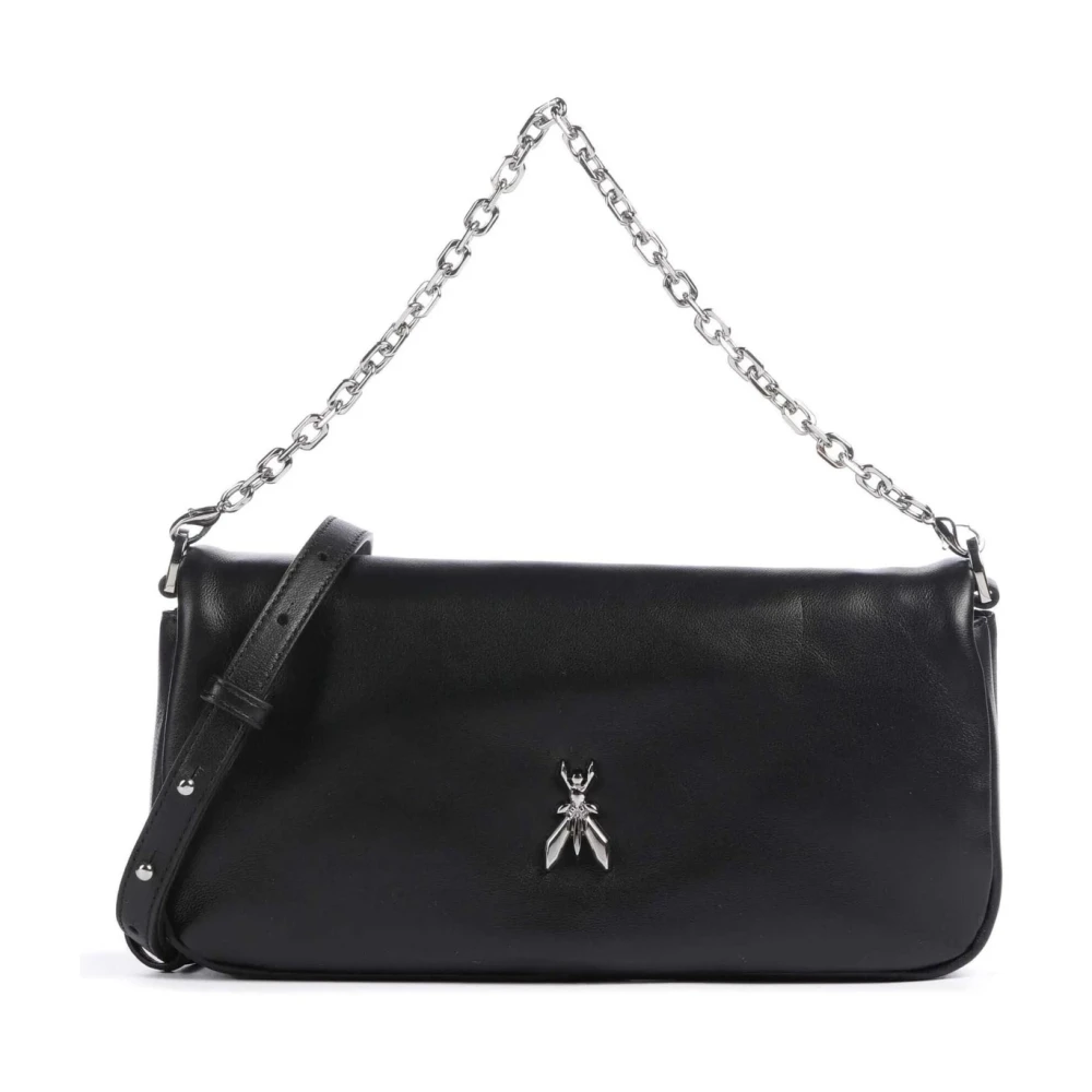 Patrizia Pepe Vrouw Zwart Dames, Tassen, Maat: One Size Leer,