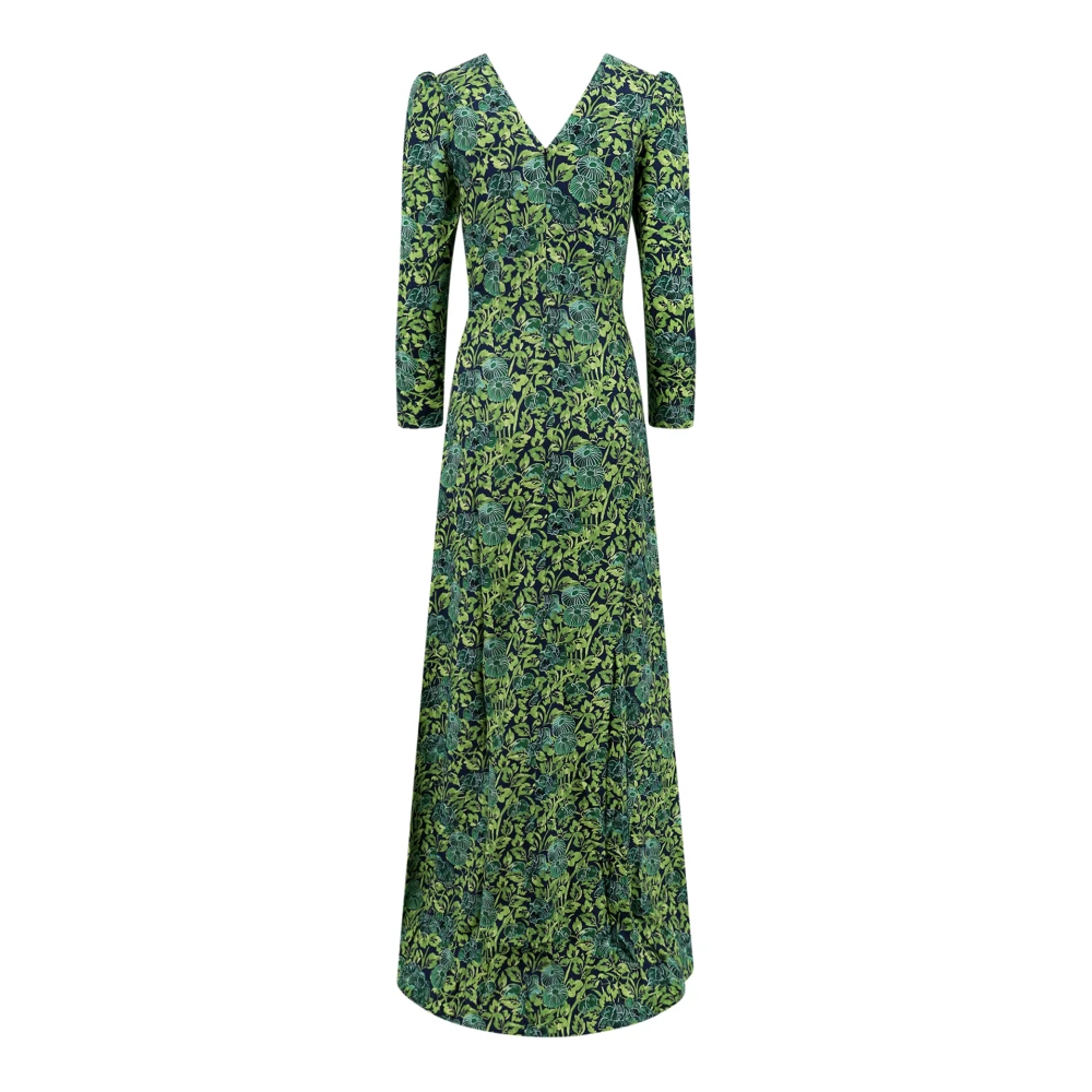 Saloni Maxi Jurk Green Dames