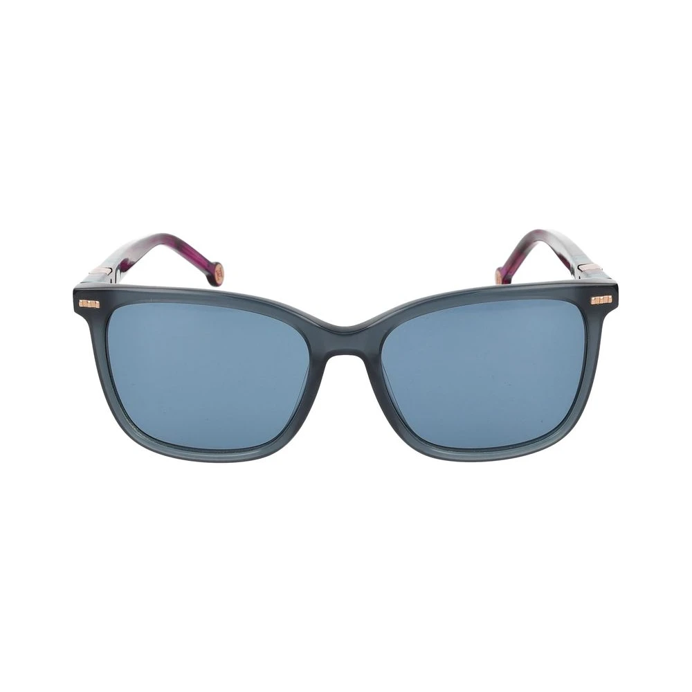 Carolina Herrera Donna Blu Occhiali Da Sole Viola Ottanio Ch 0045/S 4Lz