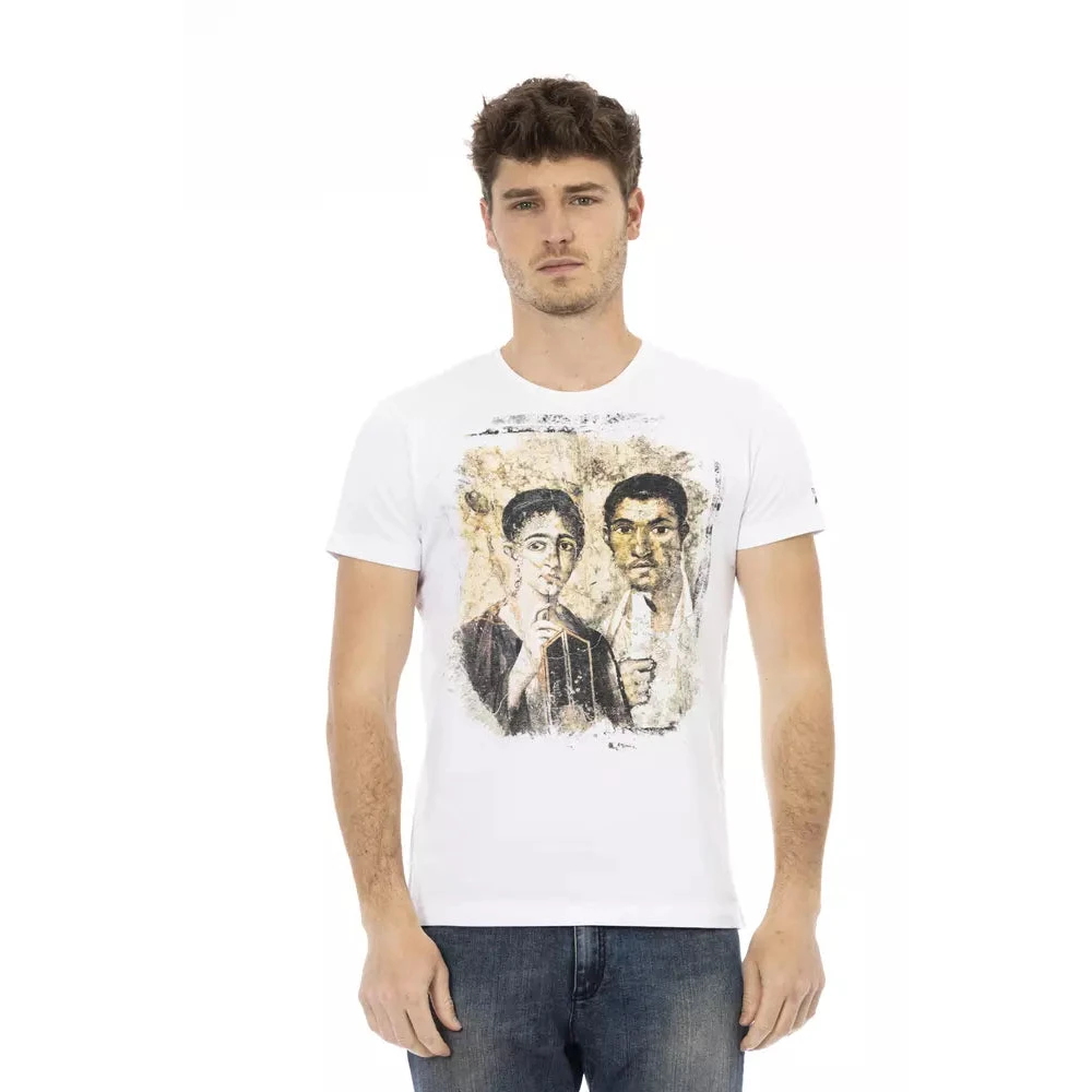 Trussardi Uomo Bianco - Action T-Shirt - Tops - Xl