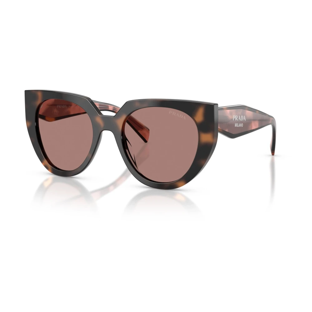 Prada Brown Cat-Eye Sunglasses - Female - Sunglasses - 52 Mm - Accessories