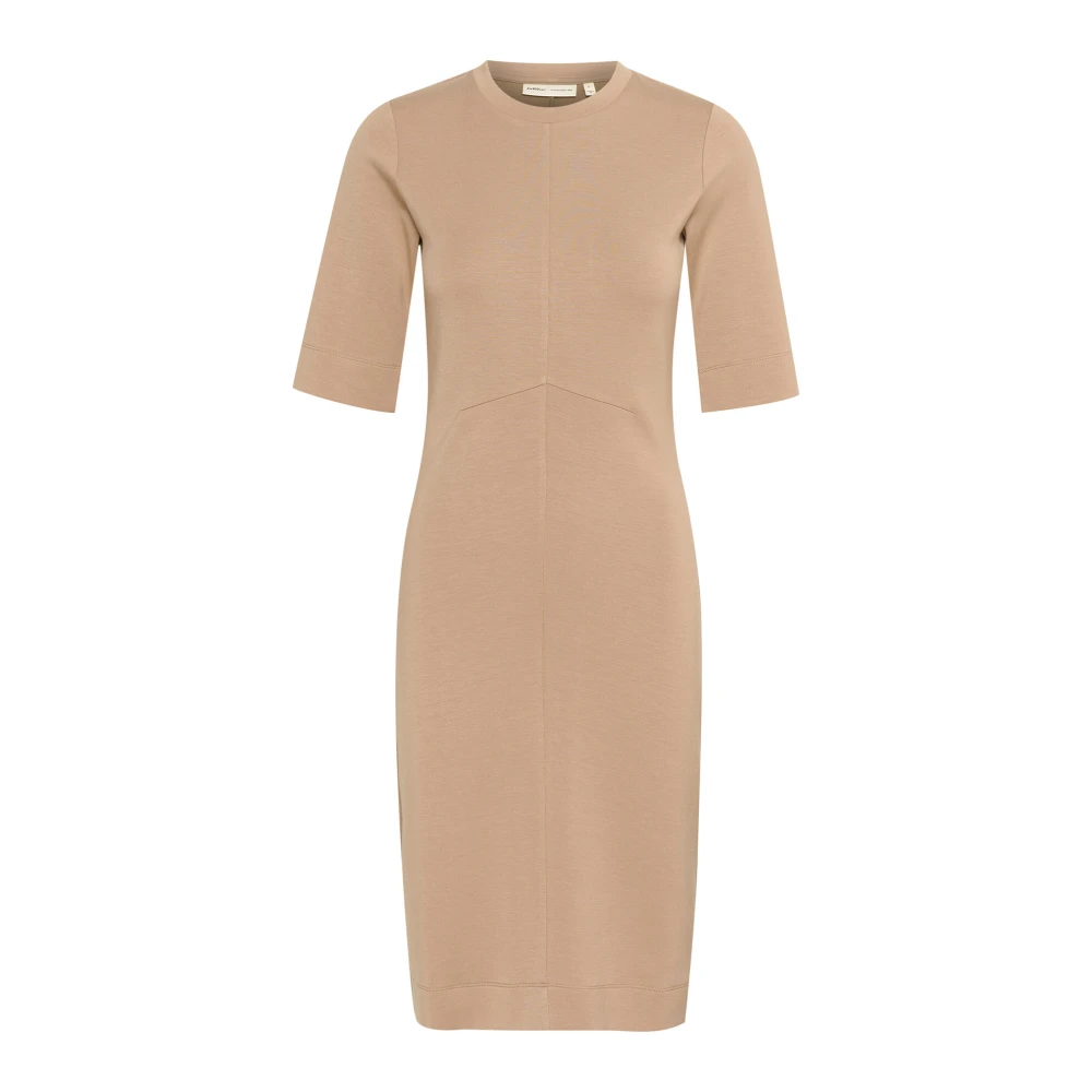 InWear Eenvoudige Elegante Jurk Laicentiw Vincent Beige Dames