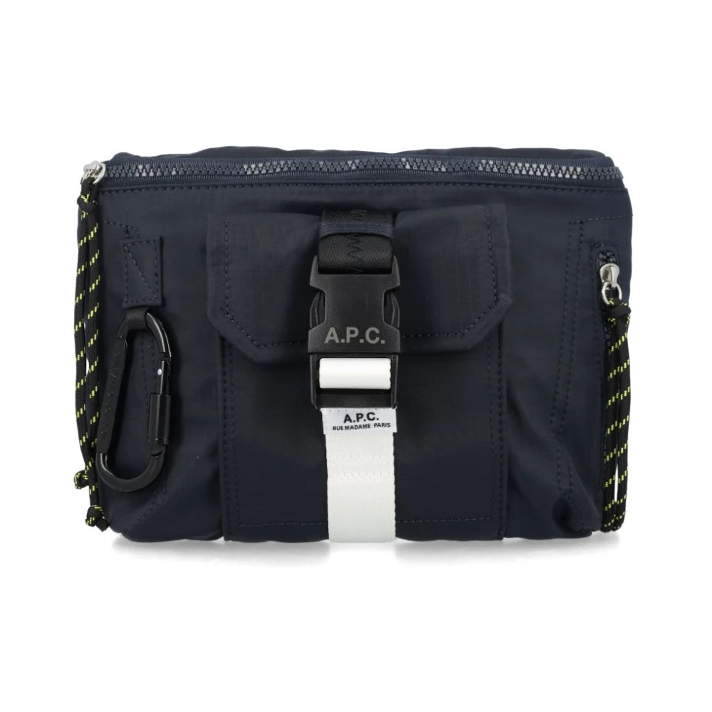 A.p.c. - Bags > Belt Bags - Blue - A.p.c. - Modalova