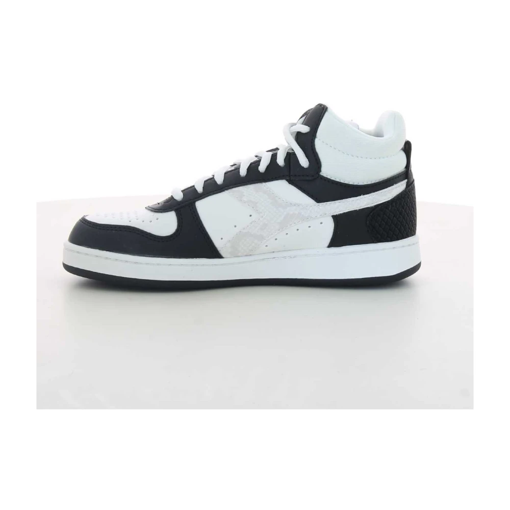 Diadora Witte Magic Basket Schoenen voor Dames Black Dames