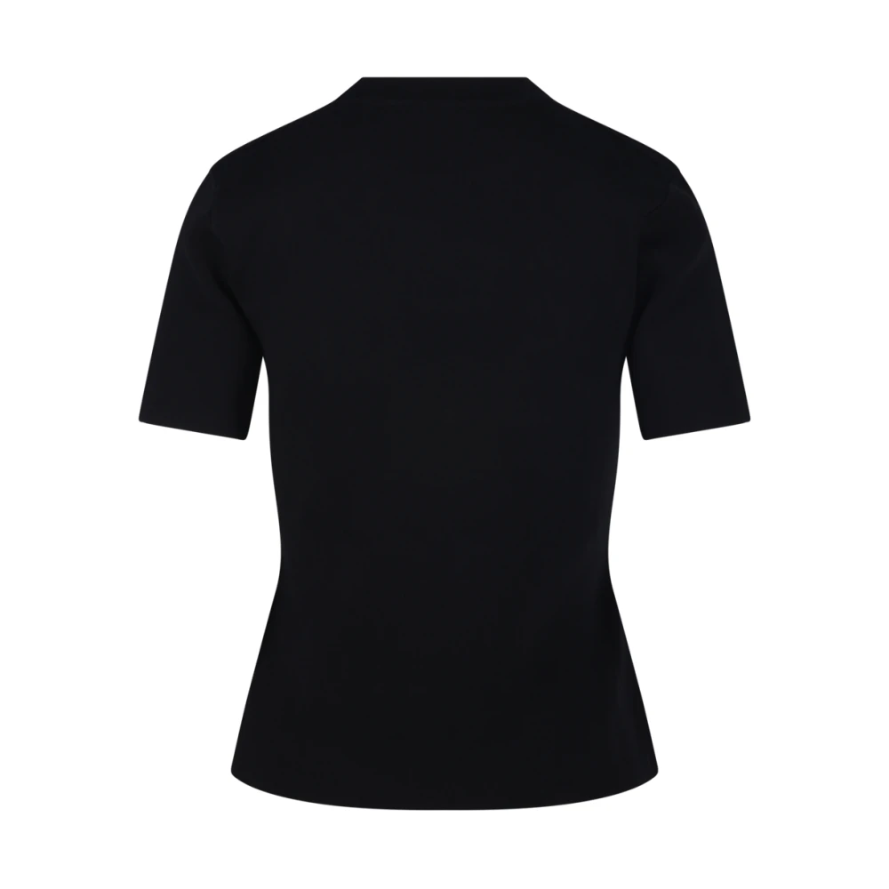 Max Mara Zwarte Segale T-shirt Black Dames