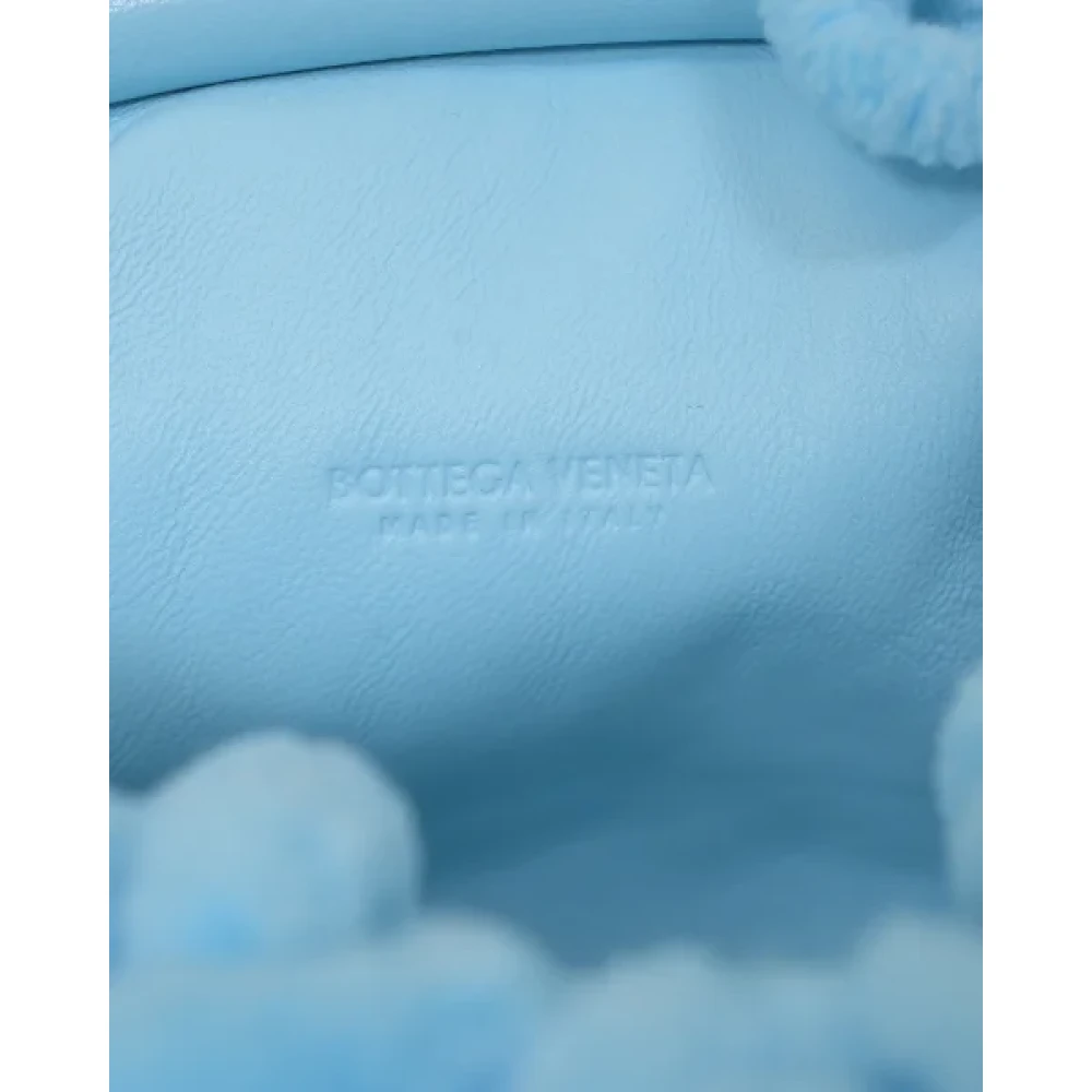 Bottega Veneta Vintage Pre-owned Plastic pouches Blue Dames