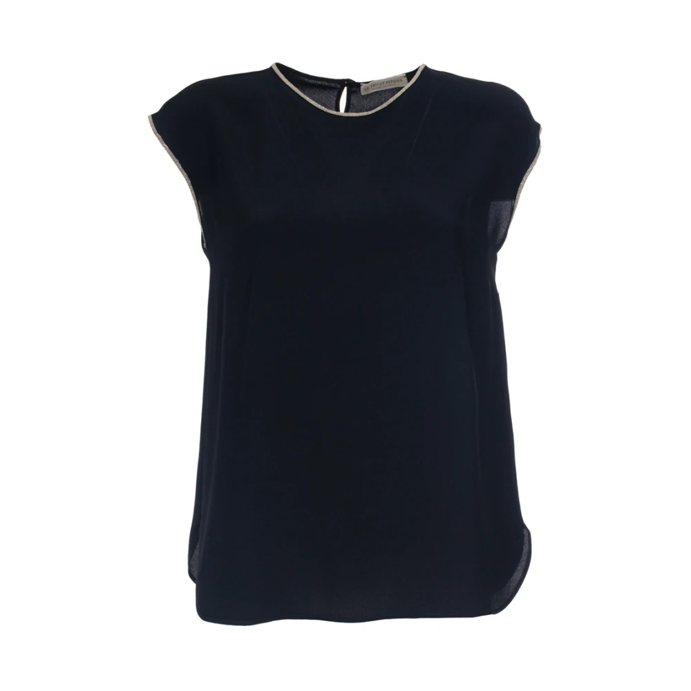 Tops > Sleeveless Tops - - Le Tricot Perugia - Modalova