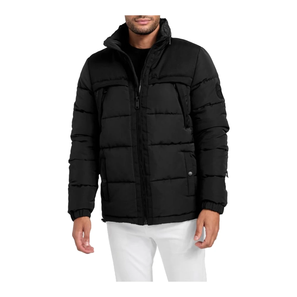 Guess Winter ML Jas Blauw Black Heren